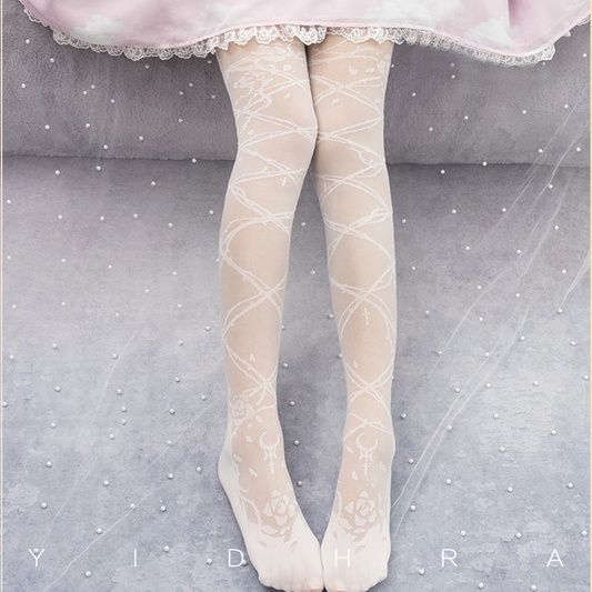 The Sleep Of Thorns Lolita Tights By Yidhra