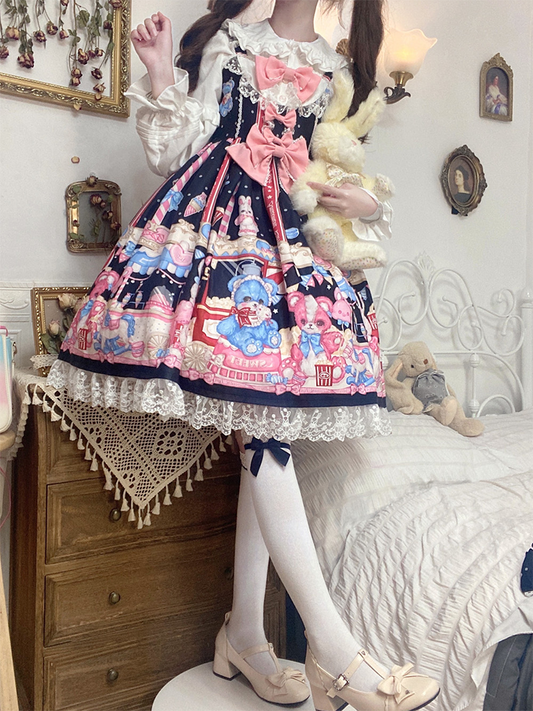 OP Dress♥Ready to Ship♥Popcorn♥ Sweet Lolita Dress
