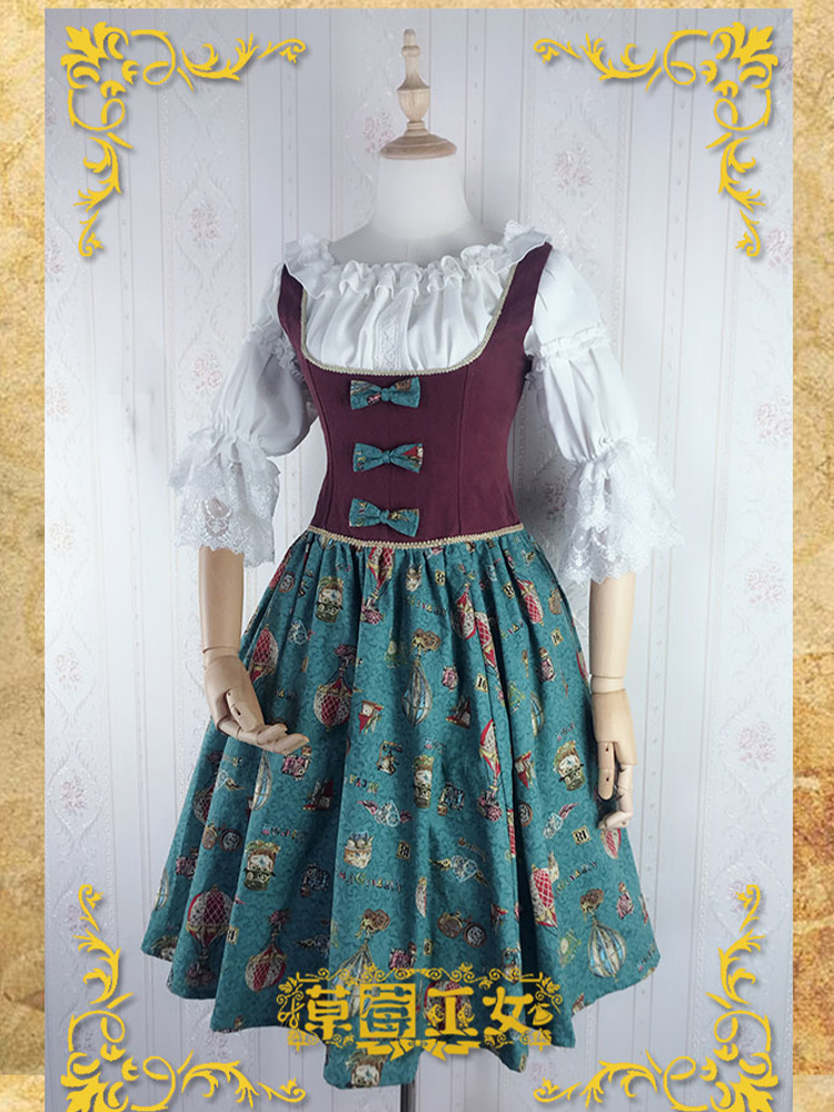 JSK♥Ready to Ship 1 Month♥Mechanical Balloon♥Princess Lolita Dress