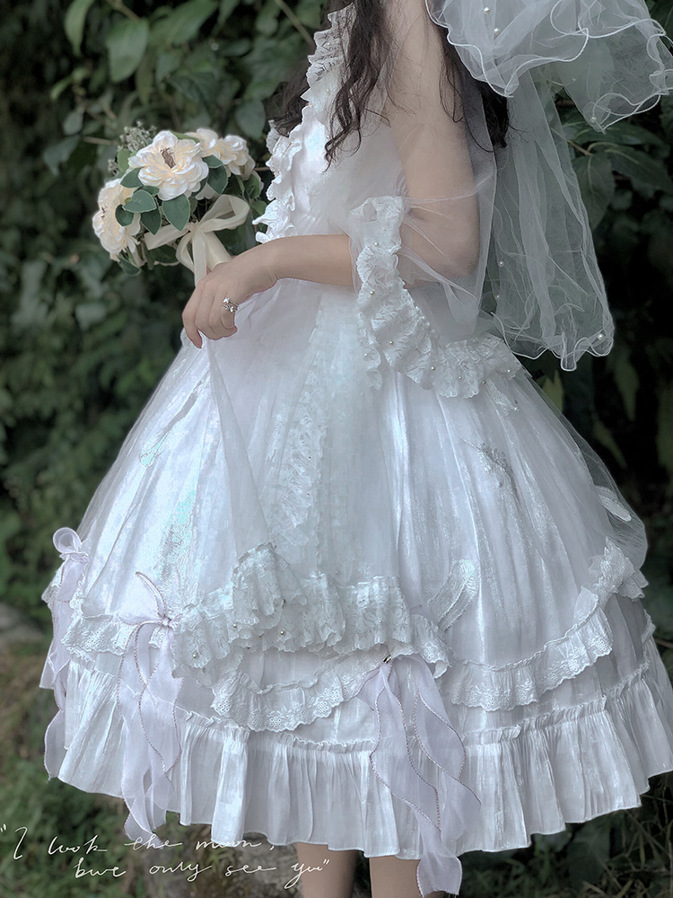 JSK ♥Ready to Ship♥dream feather ♥ Hime Lolita Dress