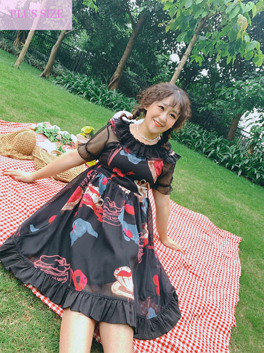 Summer Lolita Classic Lolita Falbala Blouse