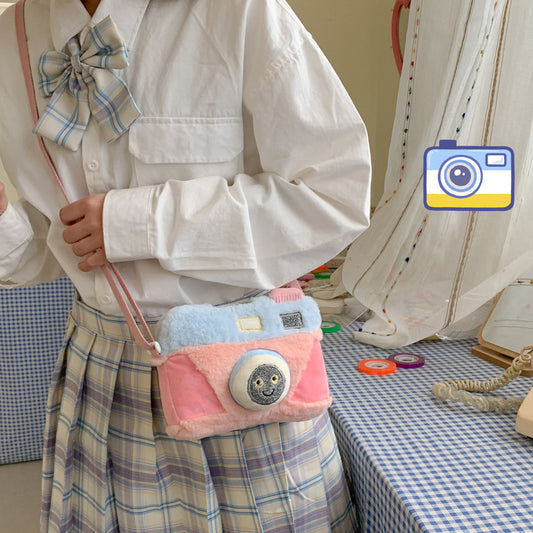 Lovely Camera Plush Lolita Bag