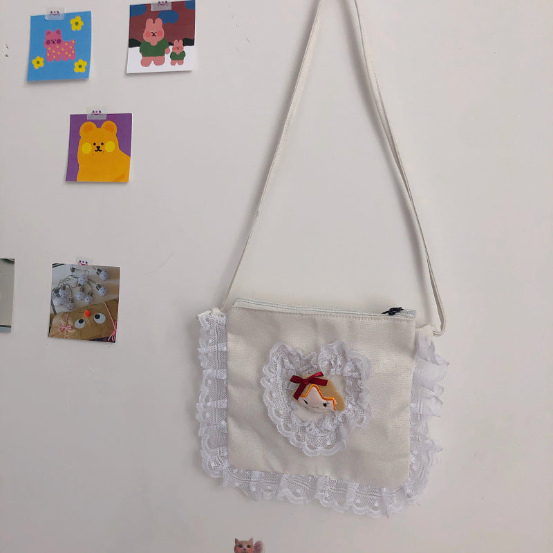 Lace Lovely Girl JK Shoulder Bag/Cross-body Bag