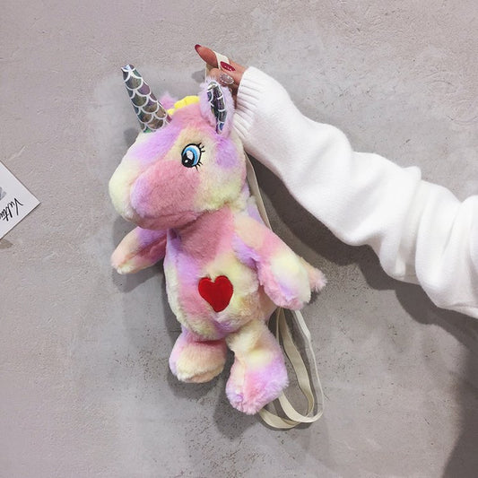 Colourful Pony Backpack Or  Cross-Body Bag