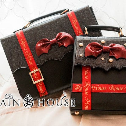 Halloween Cosplay Bat Bow Bandbag By Rain House