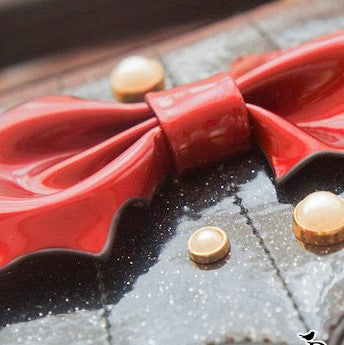 Halloween Cosplay Bat Bow Bandbag By Rain House