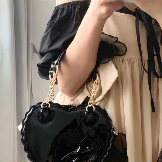 Biscuit Love Shaped Lolita Handbag