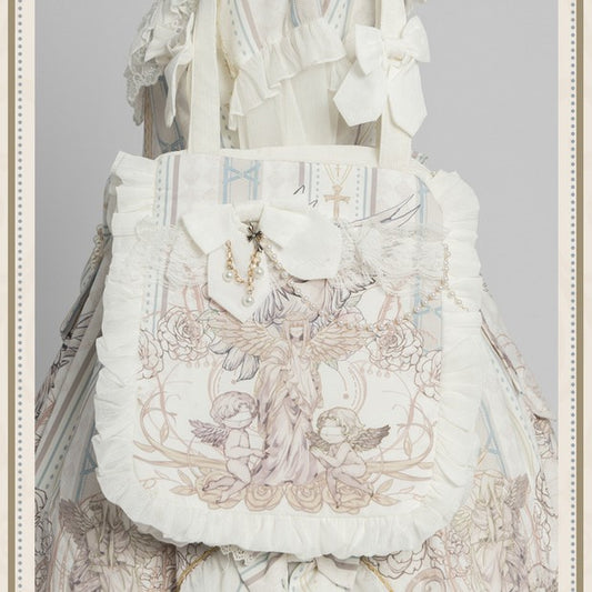 Reunion-World Printed Lolita Handbag