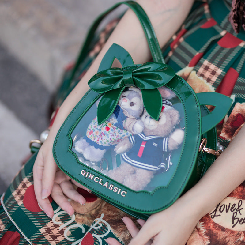 Transparent Lovely Candy Handbag/Cross-Body Bag