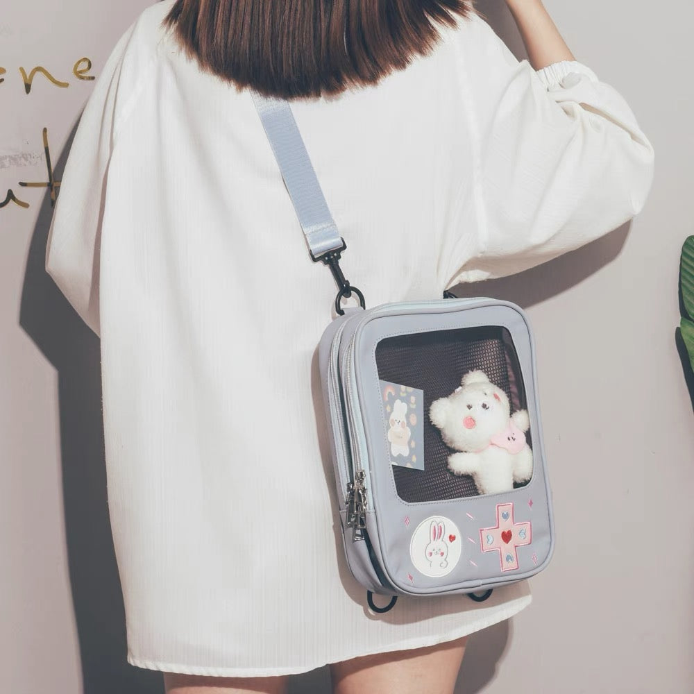 Transparent Cute Cartoon Lolita Backpack