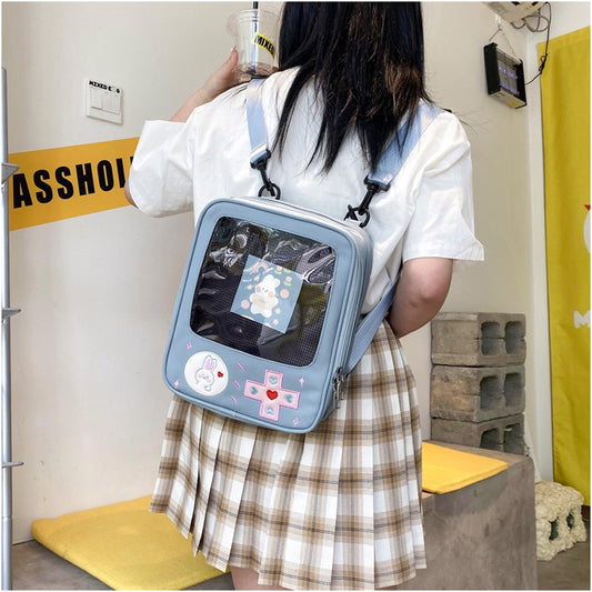 Transparent Cute Cartoon Lolita Backpack