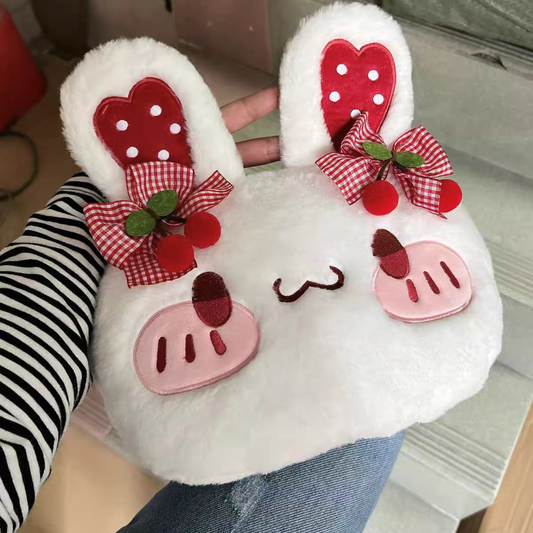 Rabbit Cherry Hairpin Cross-body Bag