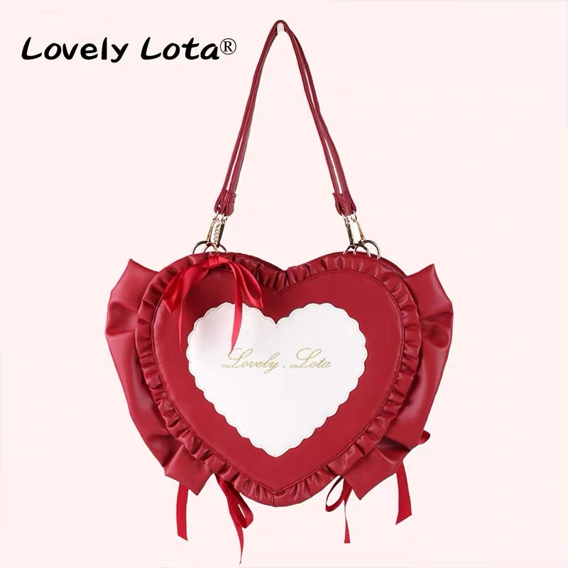 Concentric Love Shaped Bag By Lovely Lota