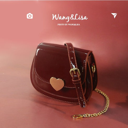 Pu Red Lolita Cross-Bag By WangLisa