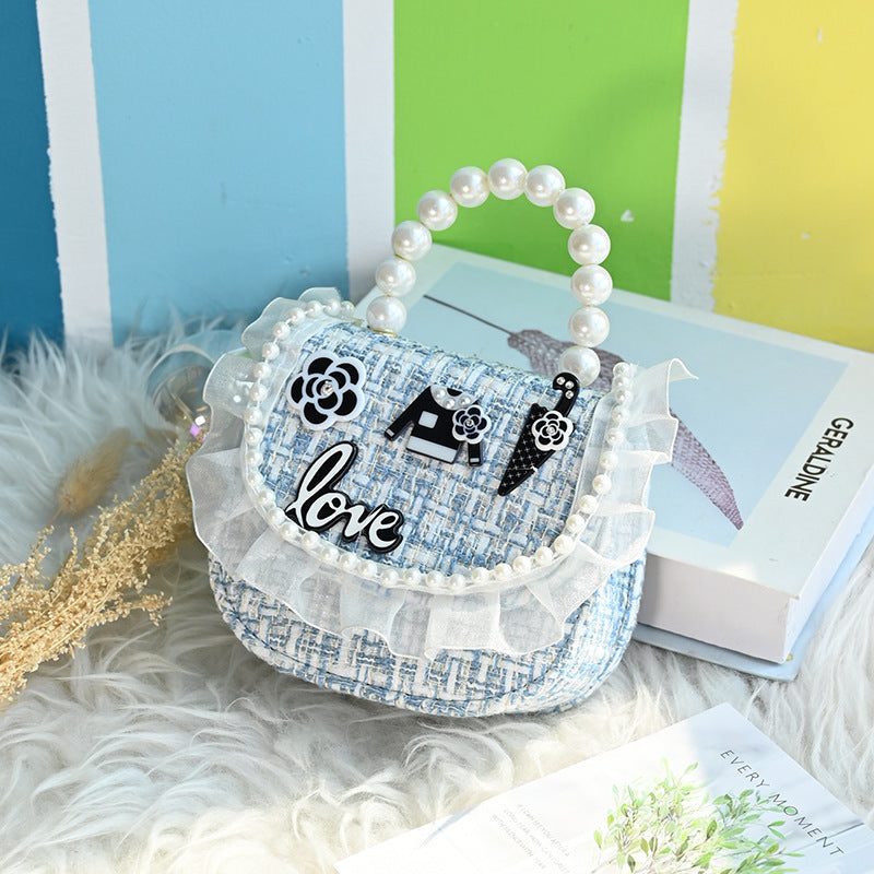 Cotton Hemp Senior Lolita Handbag