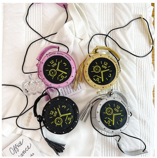 Lovely Girl Clock Lolita Cross-day Bag