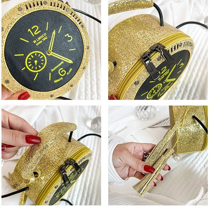 Lovely Girl Clock Lolita Cross-day Bag