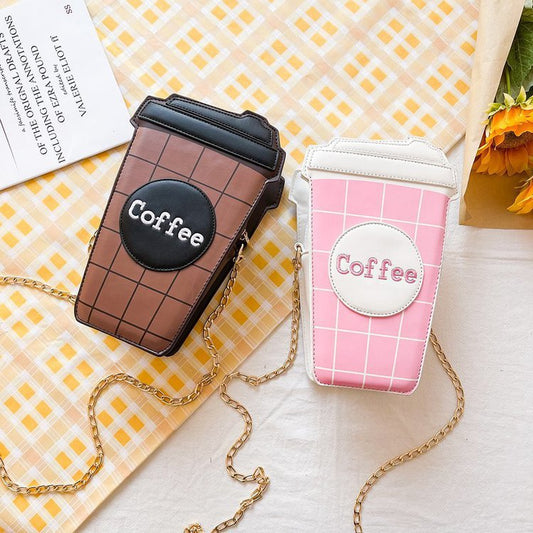 Coffee Lolita PU Bag
