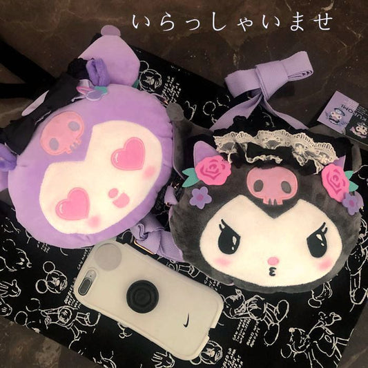 Kawaii Lolita Kuromi Cross-body Bag
