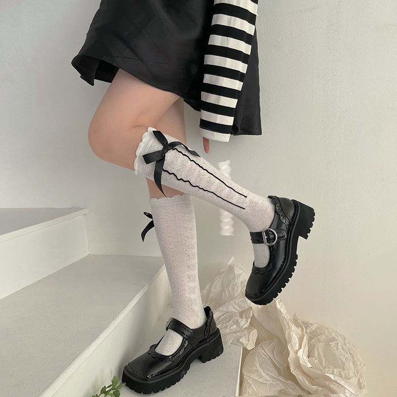Stockings For Girls Pattern Lolita Comfortable Cotton Socks