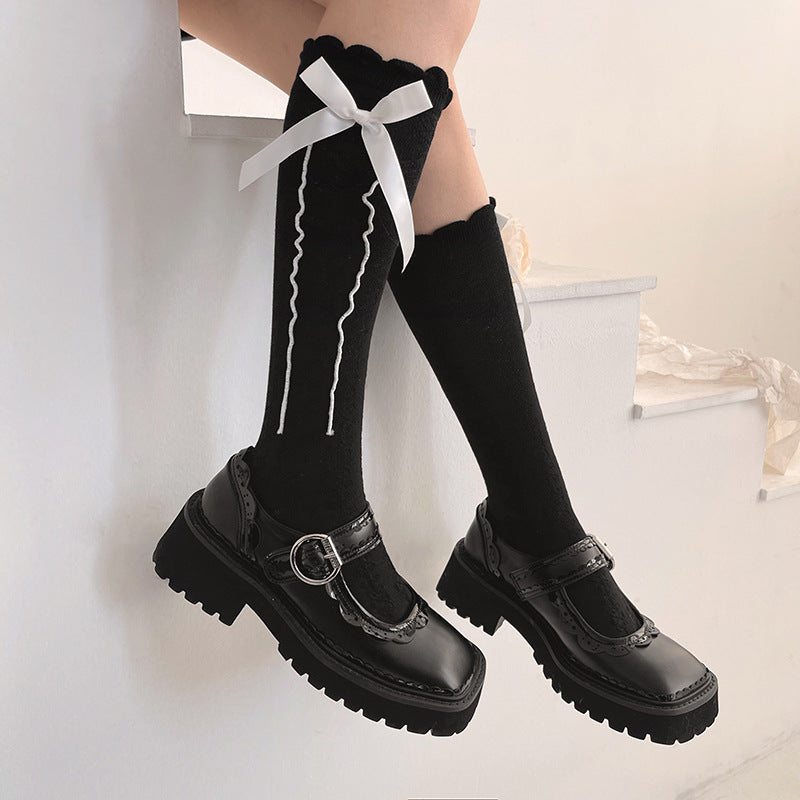 Stockings For Girls Pattern Lolita Comfortable Cotton Socks