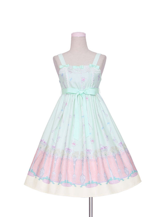 JSK♥ Ready to Ship♥Silver Cutlery♥ Sweet Lolita Dress JSK