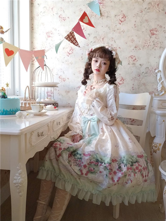 OP♥ Ready to Ship♥Fairytale Town♥ Sweet Lolita Dress OP