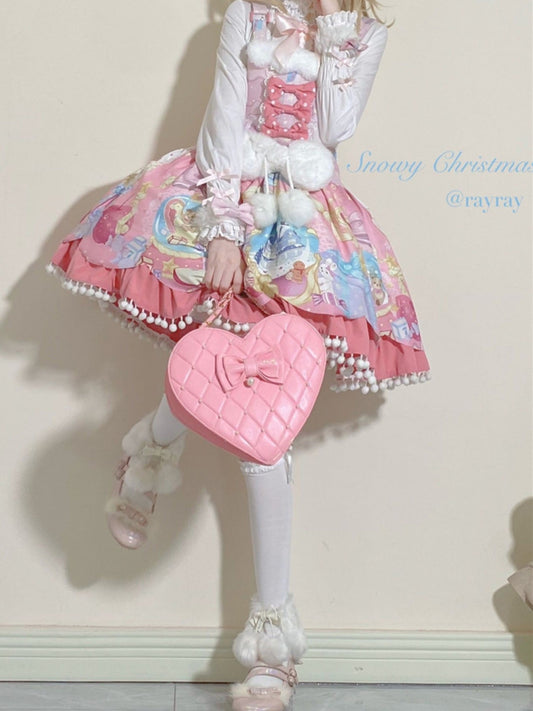 JSK Dress♥Ready to Ship♥Snowy Christmas♥Sweet Lolita Dress
