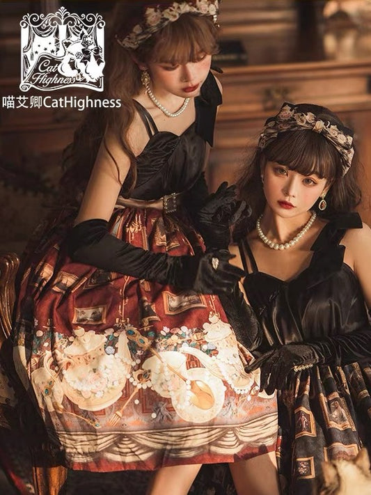 JSK ♥Ready to Ship♥Ceylon Under The Moonlight♥ Classic Lolita JSK Dress