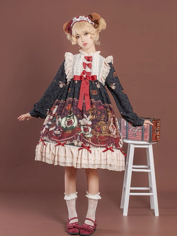 OP Dress♥Ready to Ship♥Crown Bear♥Sweet Lolita Dress