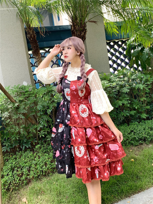 Fairy Bow Court Lace Blouse