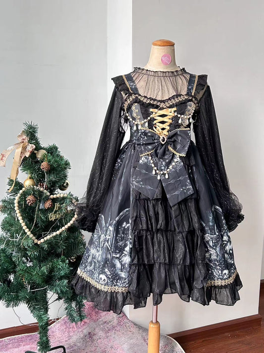 JSK Dress♥Ready to Ship♥Magic Girl♥ Gothic Lolita Dress