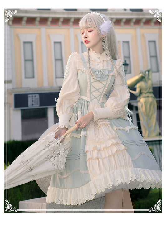JSK♥Ready to Ship♥March Fusang♥Sweet Lolita Dress