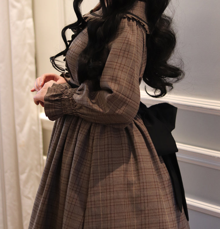 Plus Size♥OP♥ Ready to Ship♥Agatha Incident Book Detective♥ Sweet Lolita Dress