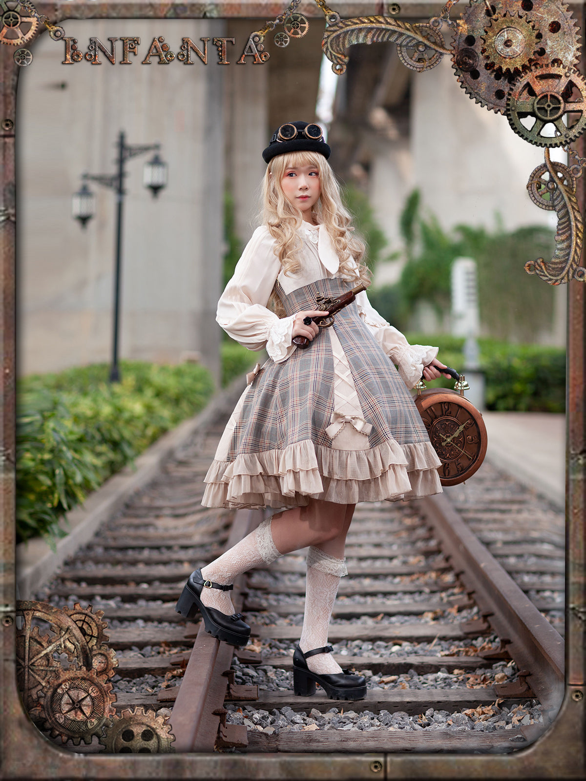 JSK♥Ready to Ship♥Memoirs of Backlight♥Elegant Lolita Dress