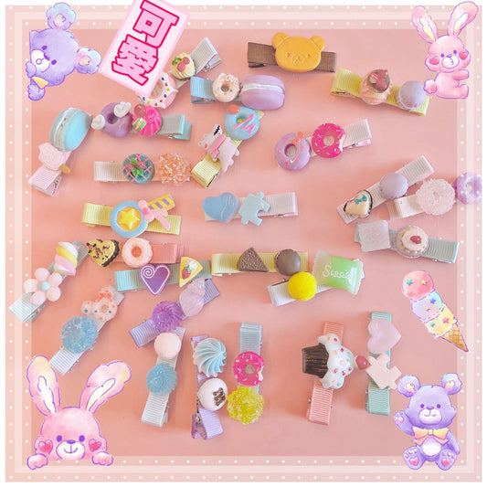 Lolita Cute Hairpin 5pcs Set