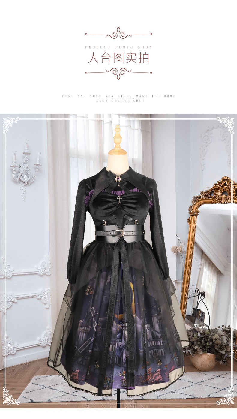 JSK♥Pre-order 3 weeks♥Witchville Halloween♥Gothic Lolita Dress