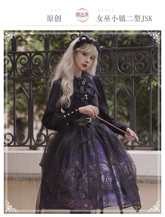 JSK♥Pre-order 3 weeks♥Witchville Halloween♥Gothic Lolita Dress