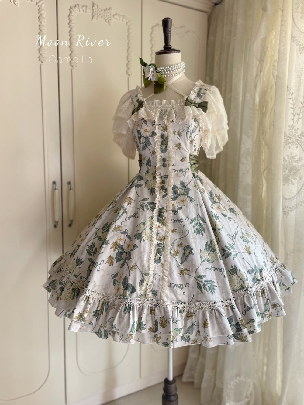 JSK Dress ♥Pre-order 3 months♥ Camellia ♥ Romantic Lolita Dress