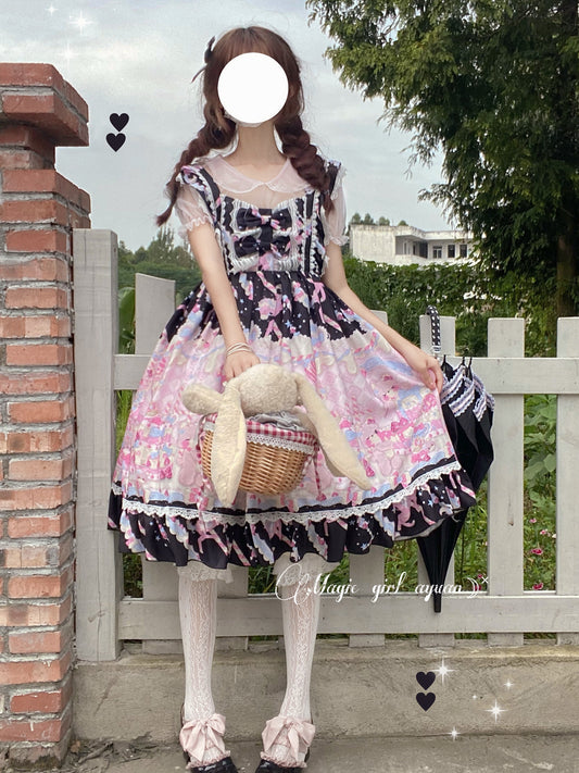 JSK Dress♥Ready to Ship♥ Sweet Birthday Party Elegant Lolita Dress