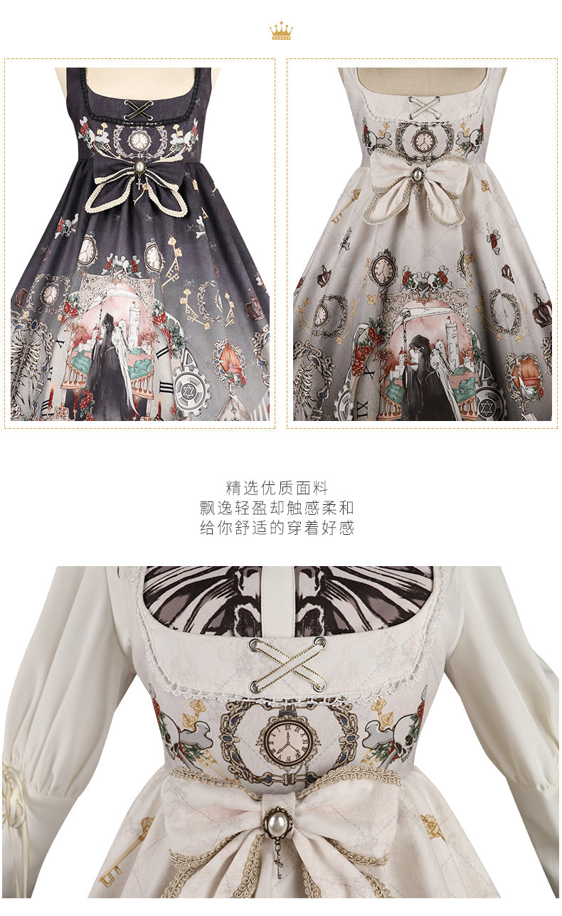 OP♥Pre-order 4 weeks♥Black Fairytale♥Gothic Lolita Dress