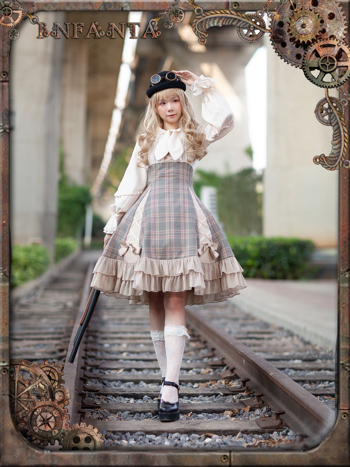 JSK♥Ready to Ship♥Memoirs of Backlight♥Elegant Lolita Dress