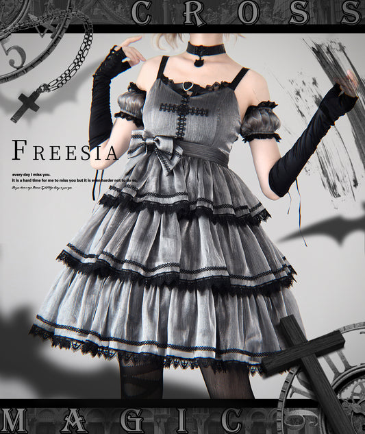 JSK♥Ready to Ship♥Cross Magic ♥ Gothic Lolita Dress