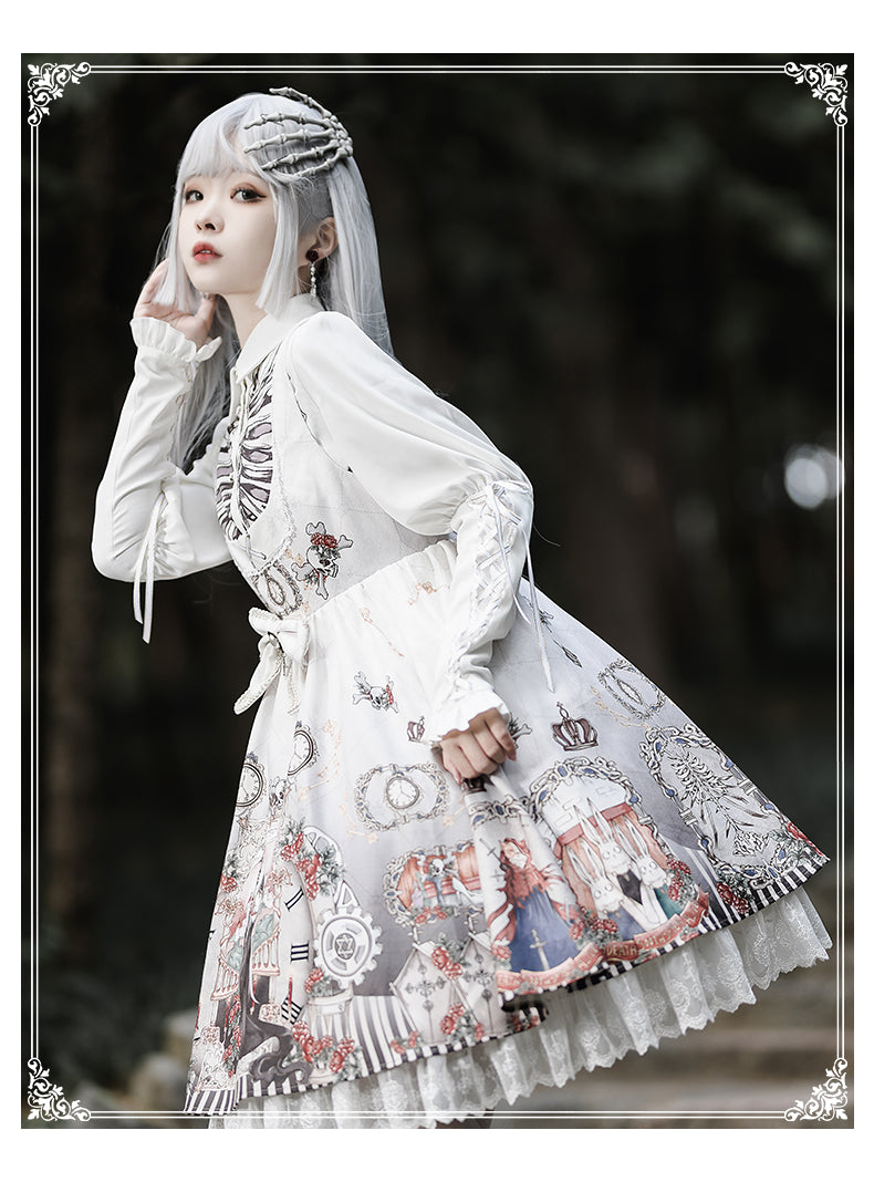 OP♥Pre-order 4 weeks♥Black Fairytale♥Gothic Lolita Dress