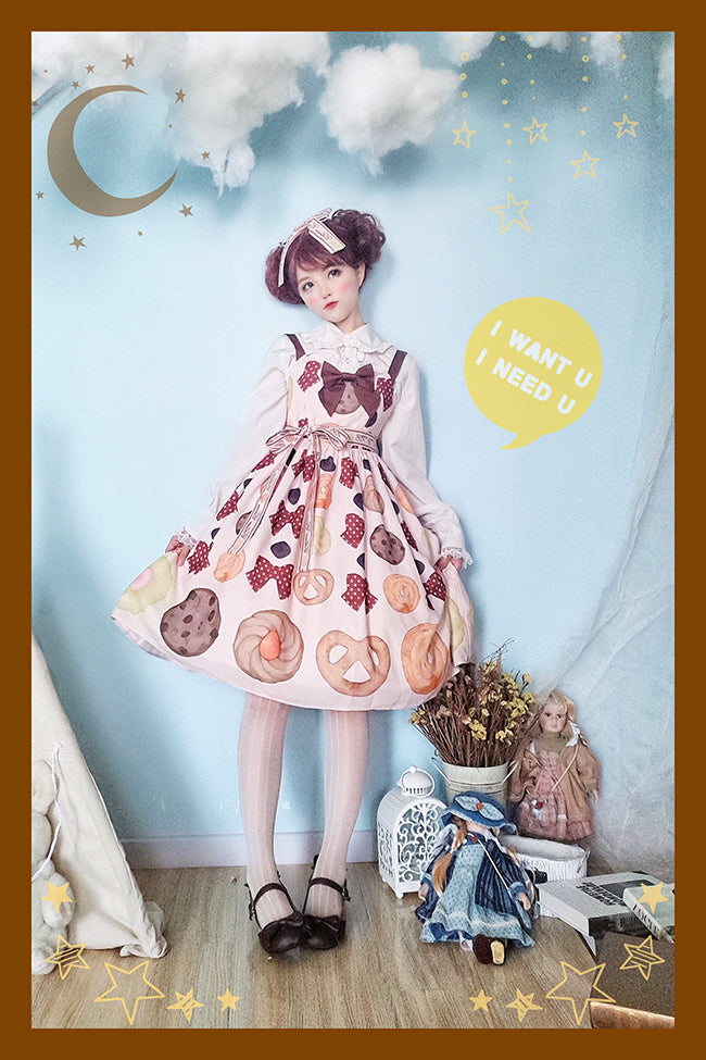 JSK ♥Ready to Ship♥Sweet Cookies♥Kawaii Lolita Dress