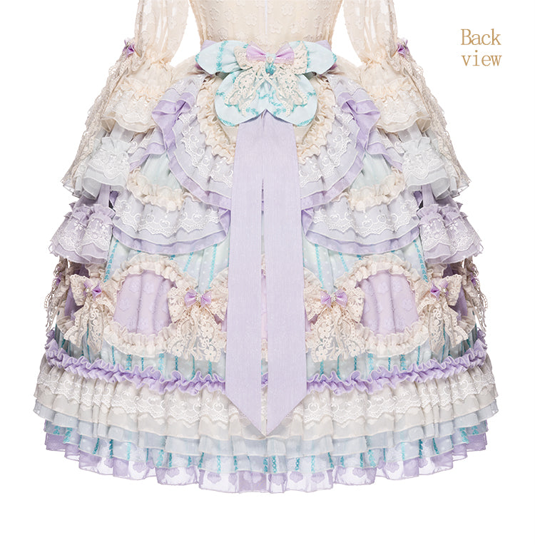 OP Dress ♥Ready to Ship♥Rainbow Bubble ♥Romantic Lolita Dress