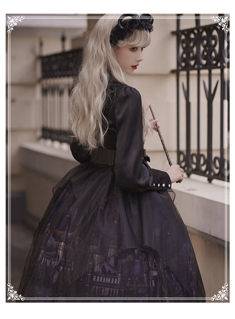 JSK♥Pre-order 3 weeks♥Witchville Halloween♥Gothic Lolita Dress