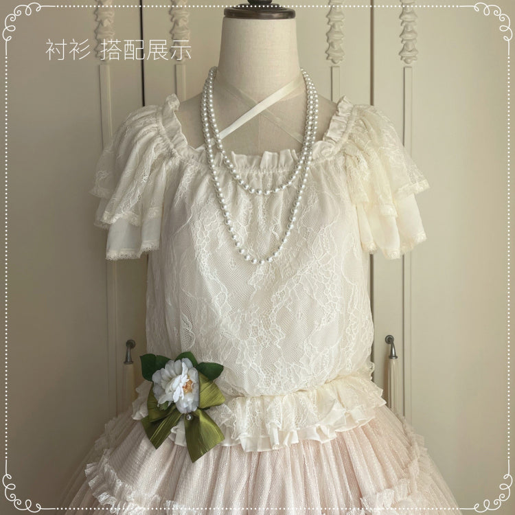 JSK Dress ♥Pre-order 3 months♥ Camellia ♥ Romantic Lolita Dress