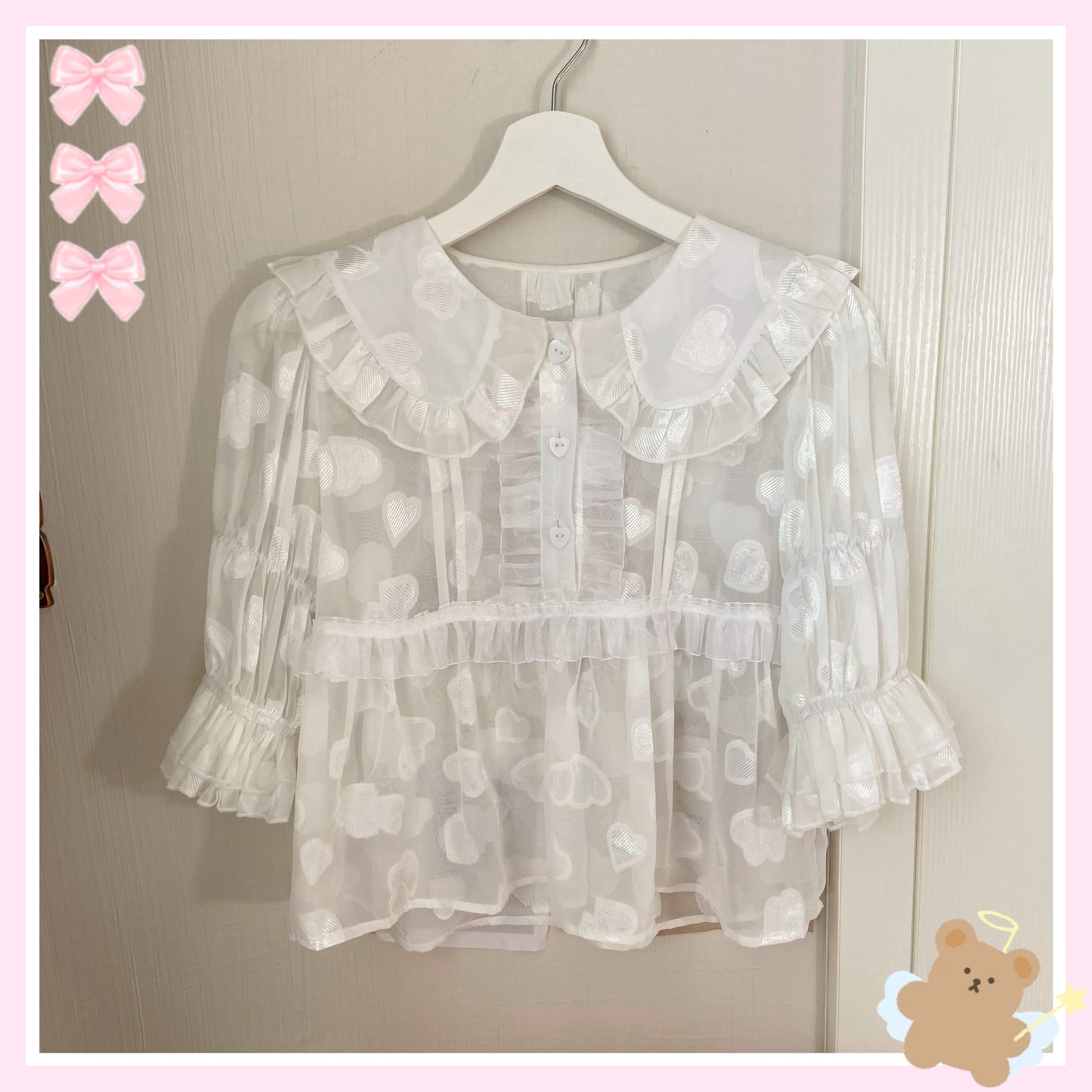 Lolita Blouse With Simple and Elegant Cut