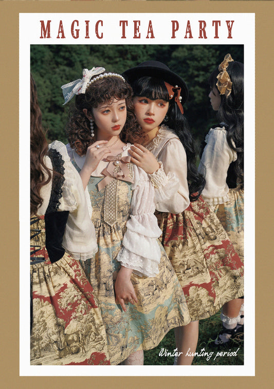 JSK♥Ready to Ship♥Winter Hunting Period ♥ Lolita Dress